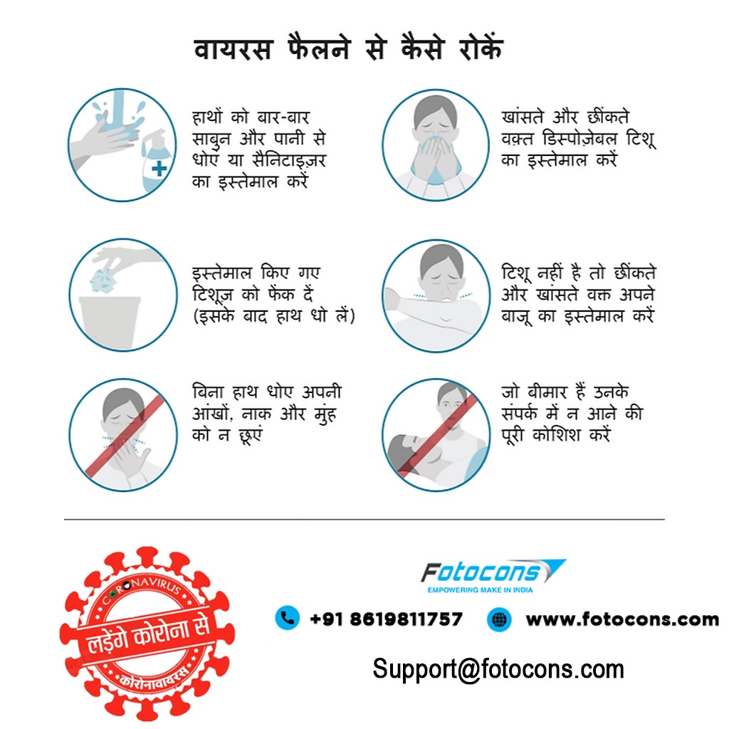 Prevent corona virus spread