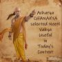 Aacharya Chanakya selected Neeti Vakya-useful in today’s context