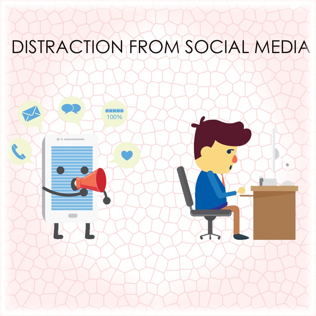 avoid distraction from social media