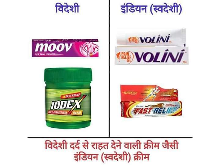 Indian Products (स्वदेशी उत्पाद )