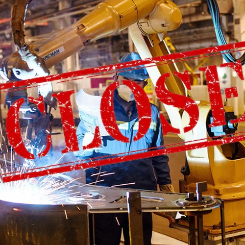All business closed and facing recession