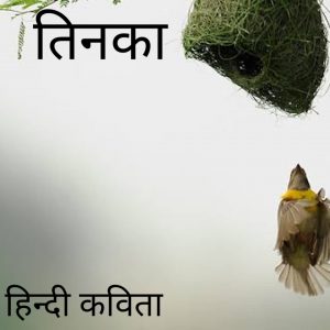 Tinka hindi Poem by Mahadev premi