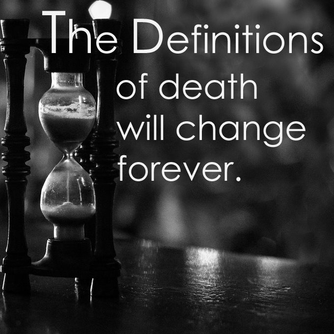 definition of death will change