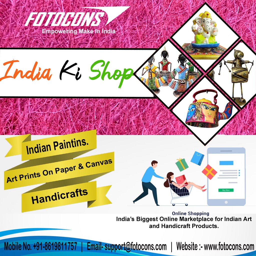 Online marketplace for Indian art and handicrafts 