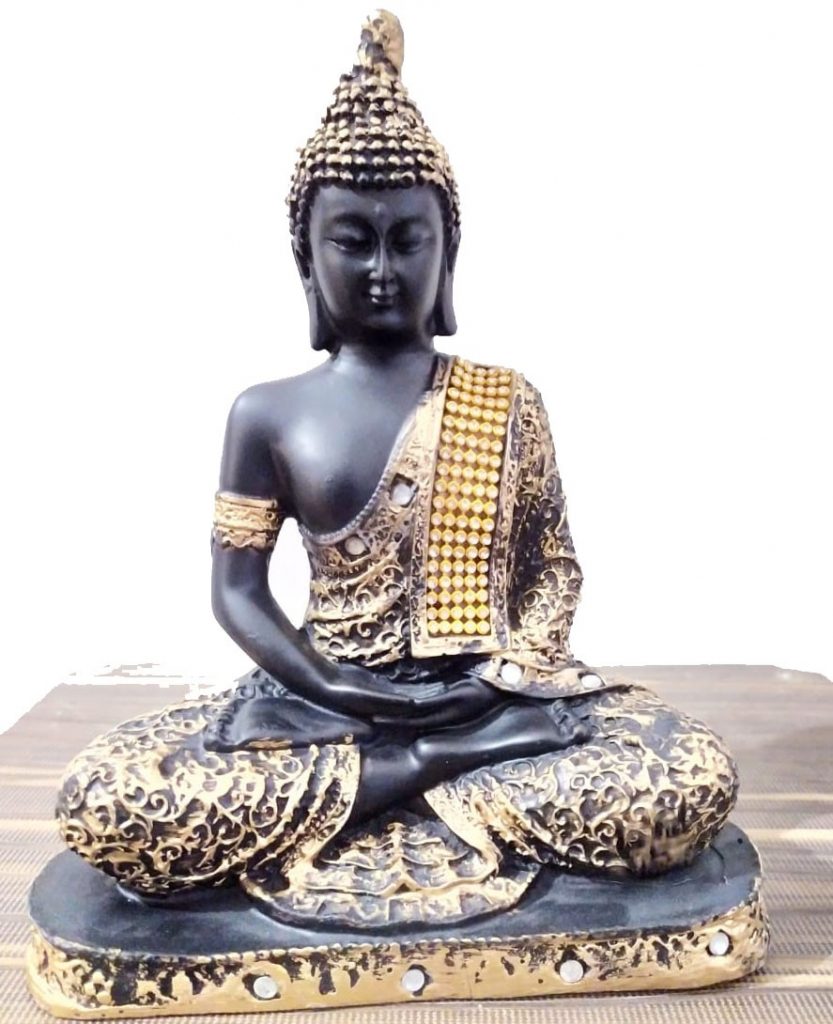 Lord Buddha Statue -Mix polymer resin made