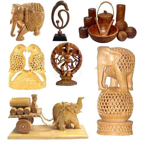 Buy Unique Indian Handicrafts Wooden craft Rajasthan from Fotocons