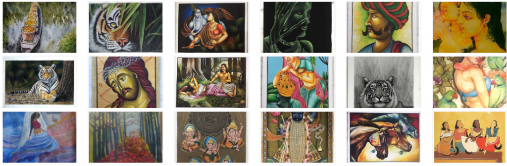 CANVAS AND PAPER PRINTS OF HANDMADE PAINTINGS Ultra premium museum quality with outstanding details