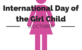 11 October-International day for Girl Child