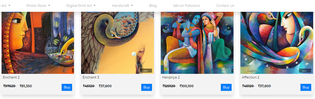 Sanjaya Tanderkar Artist Artwork on Fotocons