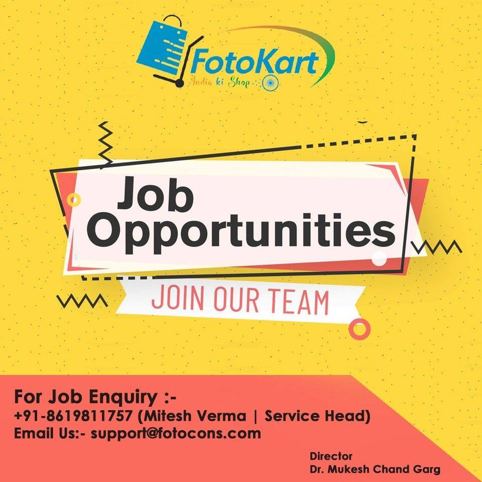 Job opportunity at Fotokart