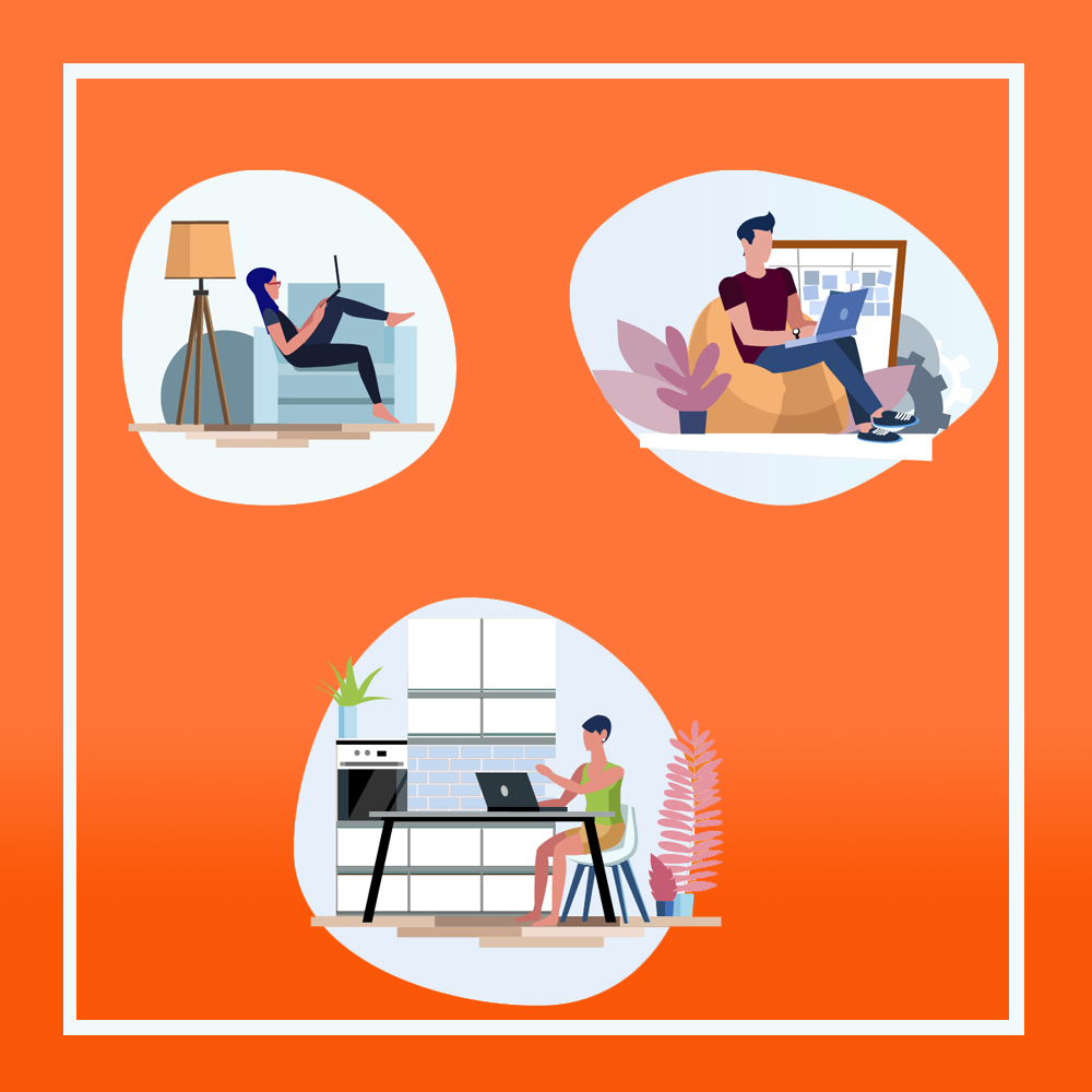 Work from home or anywhere