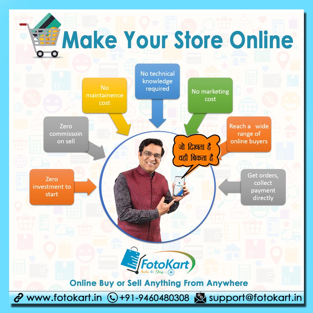 Make your store online-zero commission