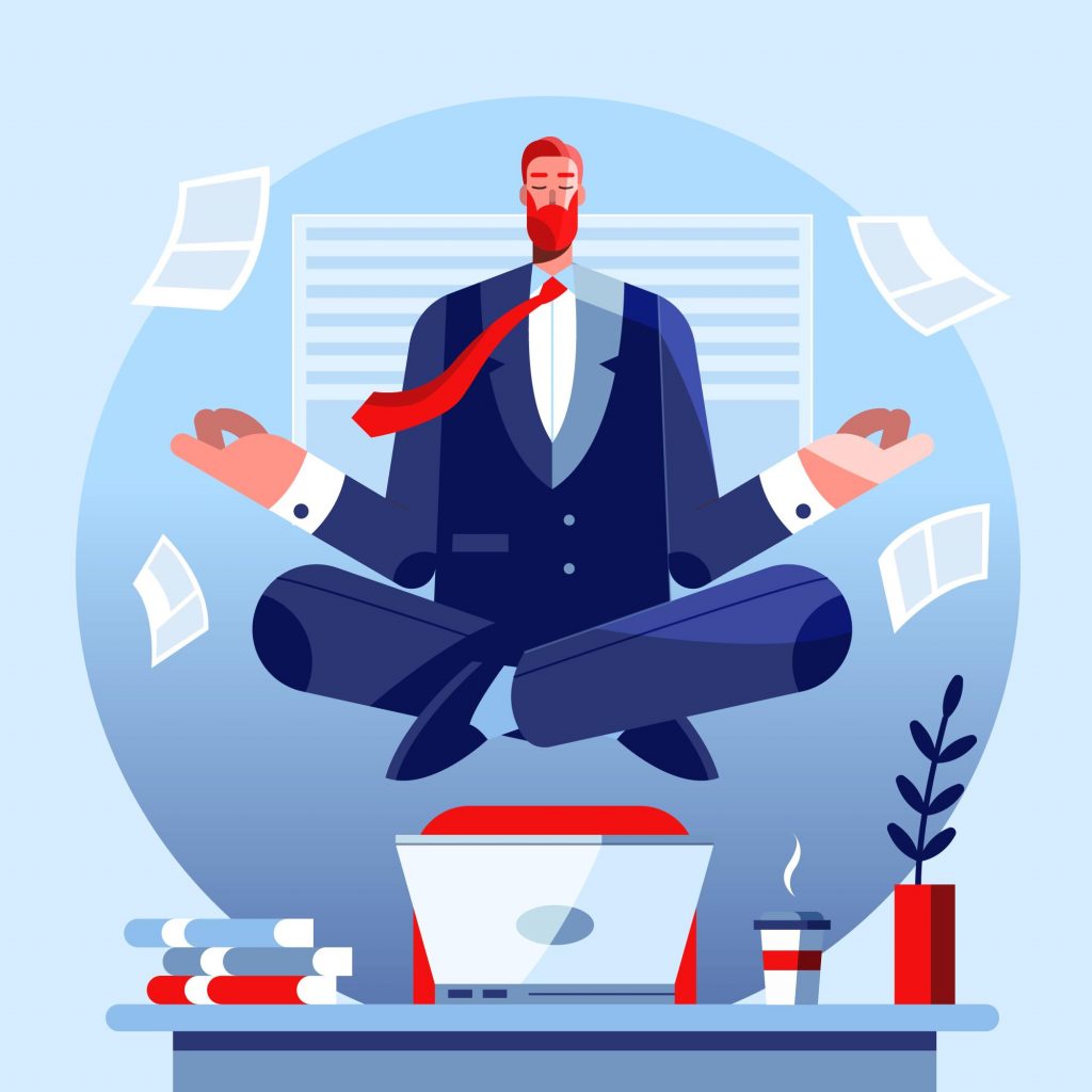 Business mindset-a real business man