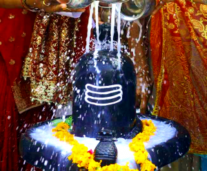 Rudrabhishek of shivling