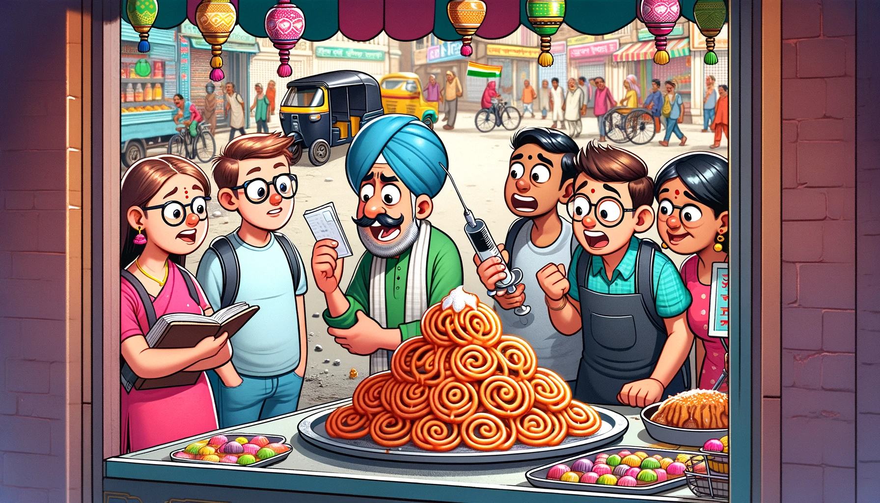 जलेबी -मीठी यादों की रसभरी मिठाई