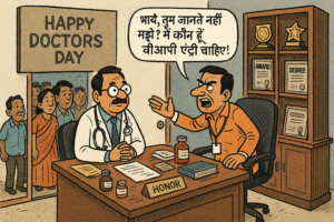 हैप्पी डॉक्टर्स डे – व्यंग्य रचना