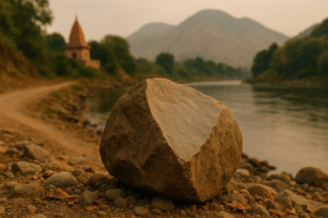 एक पत्थर की कहानी -कविता रचना