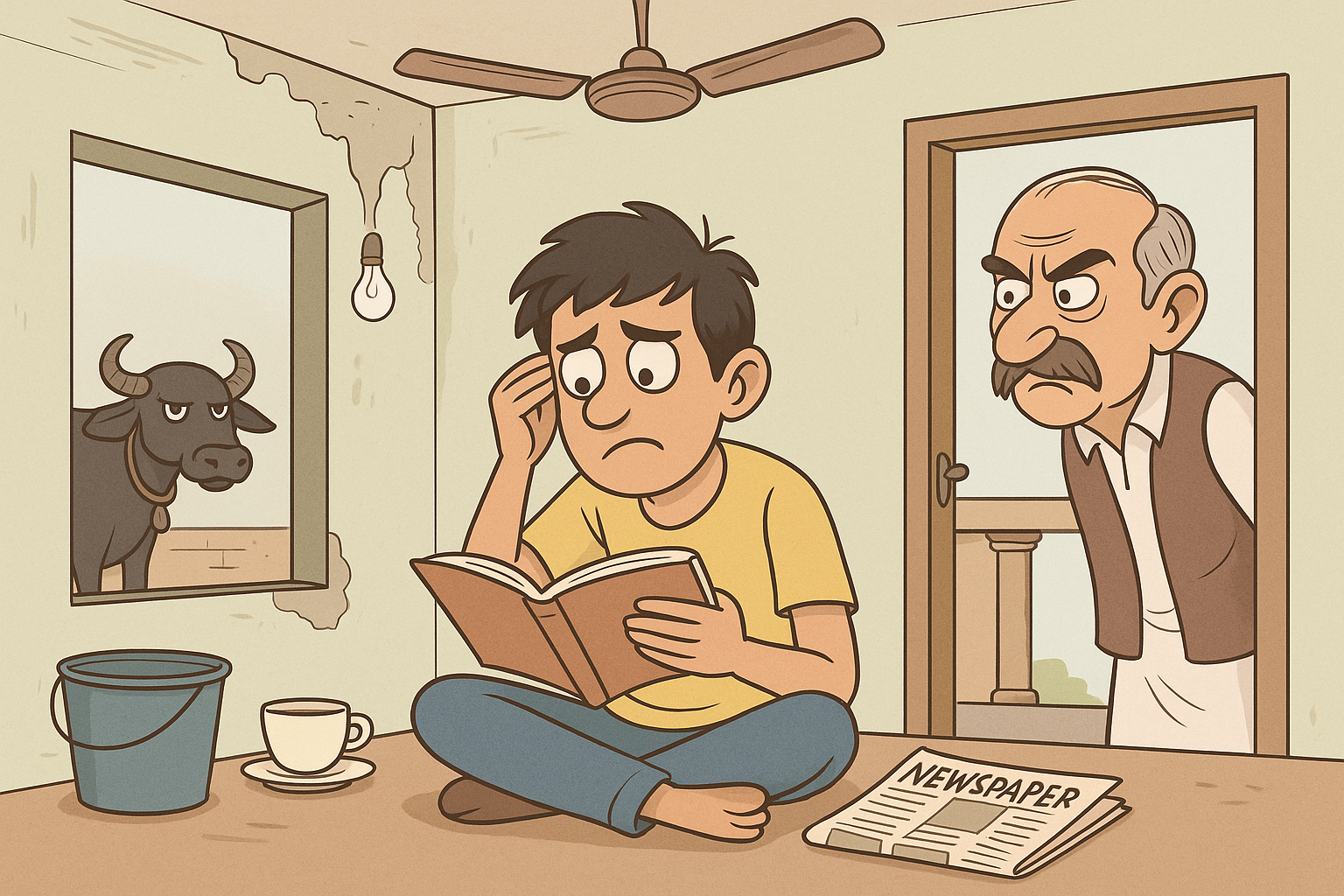 किराएदार की व्यथा: एक हास्य-व्यंग्य रचना