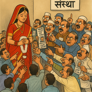संस्था का स्वयंवर: ‘योग्यता’ नहीं, ‘जुगाड़’ की वरमाला!