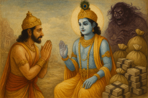 रिश्वतोपाख्यान — श्रीकृष्णार्जुन संवाद