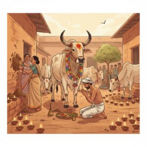 गोपाष्टमी : गो, गृह और गंगा की तरह पवित्र — हमारी सभ्यता का अदृश्य आधार