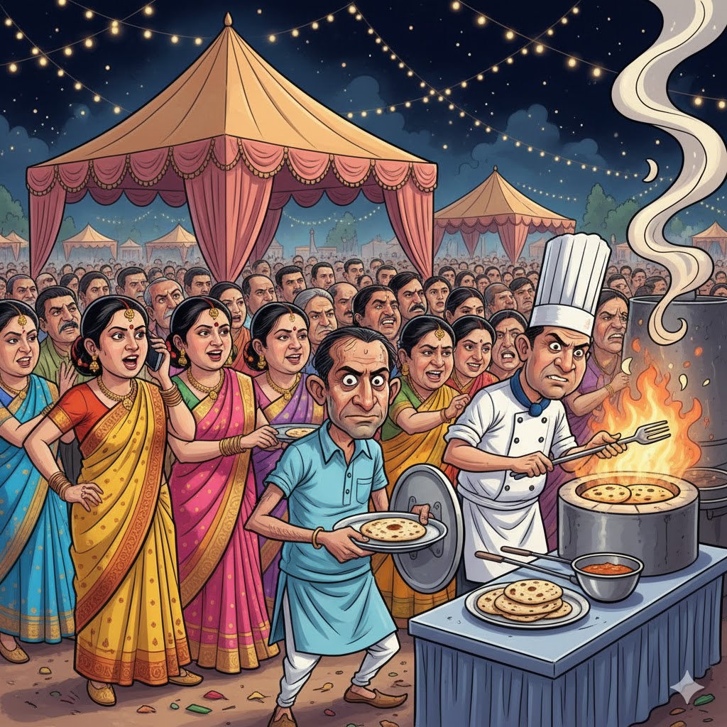 तंदूरी रोटी युद्ध: वीर तुम डटे रहो