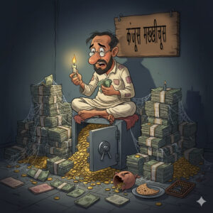 कंजूस मक्खीचूस-हास्य व्यंग्य रचना