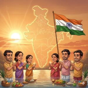 जय छठ मैया! राष्ट्रभक्ति और प्रकृति उपासना का दिव्य पर्व
