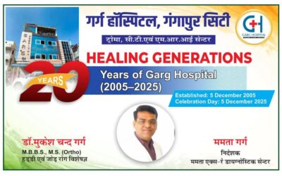 ५ दिसंबर—सेवा, संघर्ष और यात्रा का दिन: गर्ग हॉस्पिटल की कहानी