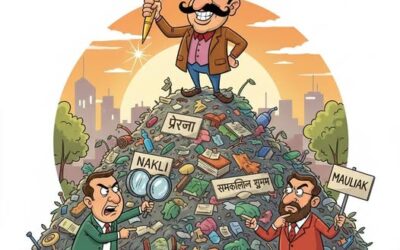 कचरा कचरा ही रहेगा-व्यंग्य कविता