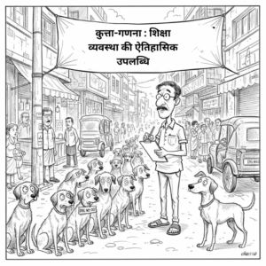 कुत्ता-गणना : शिक्षा व्यवस्था की ऐतिहासिक उपलब्धि