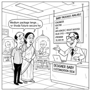 वाह रे ज़माना — डिज़ाइनर बेबी का