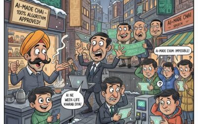 “AI हर जगह है” — एक व्यंग्य