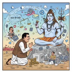 नेताजी का प्रार्थना पत्र-हे शंभो! शत्रु का विनाश करो!