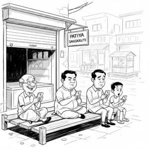 पटिया संस्कृति का पटाक्षेप !
