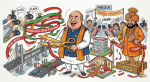 नेताजी कर्मदास की कैंची लीला