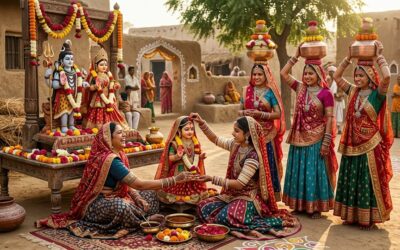 गणगौर  : स्मृतियों के आँगन में सजी एक जीवित परंपरा