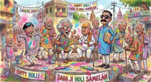 ढलती उमर पर चढ़ता होली का रंग !
