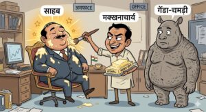 मक्खनमहापुराण-चापलूस्योपनिषद् का उत्तर आधुनिक खंड
