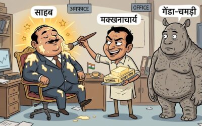 मक्खनमहापुराण-चापलूस्योपनिषद् का उत्तर आधुनिक खंड
