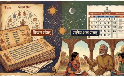 शक संवत और विक्रम संवत : दो घड़ियाँ, एक सभ्यता की