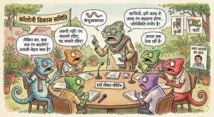 रंग बदलने के खतरे को लेकर गिरगिटों की हाई लेवल मीटिंग !