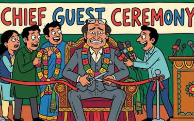 मुख्य अतिथि बनने की राह – बड़े धोखे हैं इन राहों में