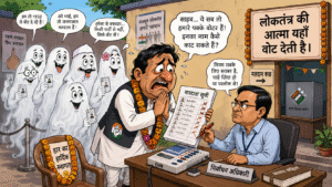 मृतक वोटर का पुनर्जन्म-हास्य व्यंग्य