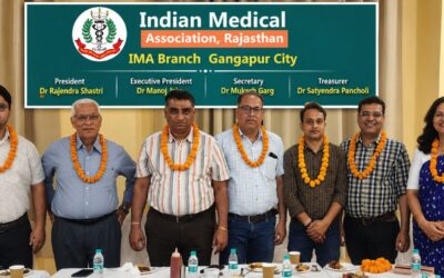 IMA कार्यकारिणी के निर्विरोध चुनाव सम्पन्न, डॉ. राजेन्द्र शास्त्री पुनः अध्यक्ष एवं डॉ  मुकेश चुने गए सचिव