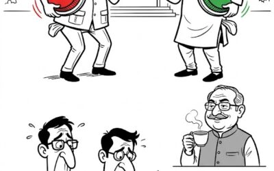 कर्म ठोक : शेयर मार्केट, सरकारी नौकरी और किस्मत पर व्यंग्य
