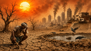 तपती धरती, तड़पता जीवन और तंत्र की तंद्रा : बिगड़ता पर्यावरण संतुलन औरअस्तित्व का संकट