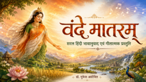 वंदे मातरम् : सरल हिंदी में मातृभूमि की वंदना