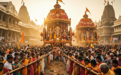 जय जगन्नाथ – रथ पर सवार प्रभु आए