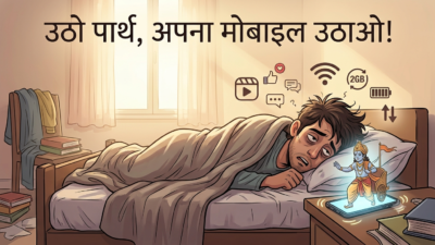 उठो पार्थ, अपना मोबाइल उठाओ: सोशल मीडिया युग का नया धर्मयुद्ध